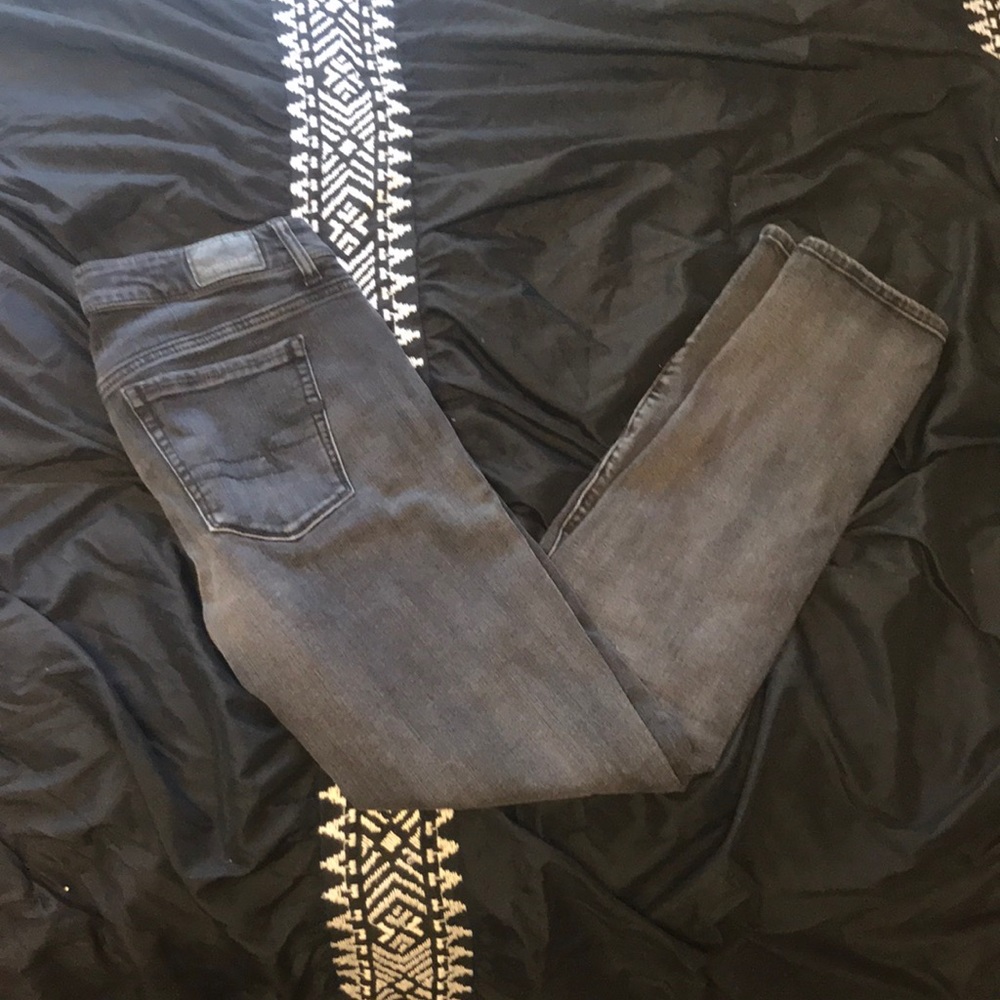 American Eagle black skinny jeans